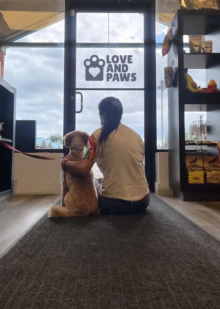 Pet treats and toys at LOVE AND PAWS